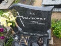 Headstone for Jerzy Kwiatkowscy also on the family plot